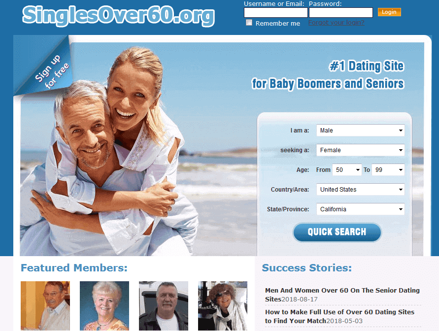 free senior dating sites online